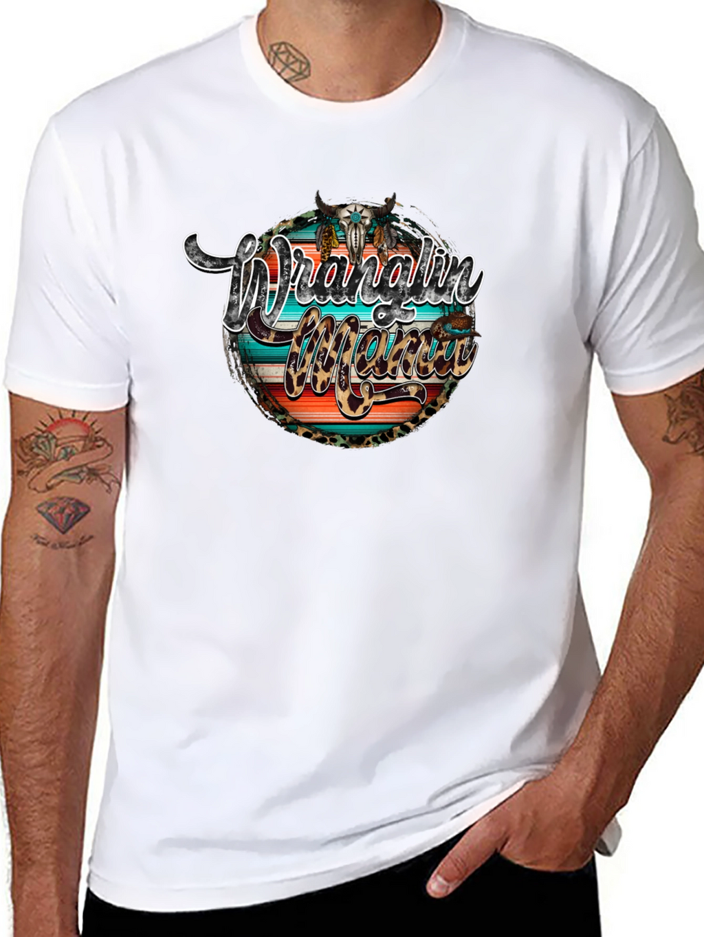 Wranglin Mama Graphic Tee