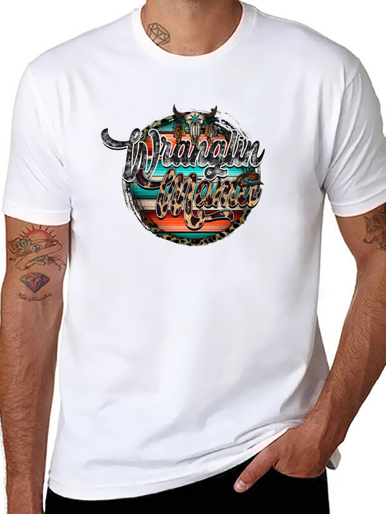 Wranglin Mama Graphic Tee