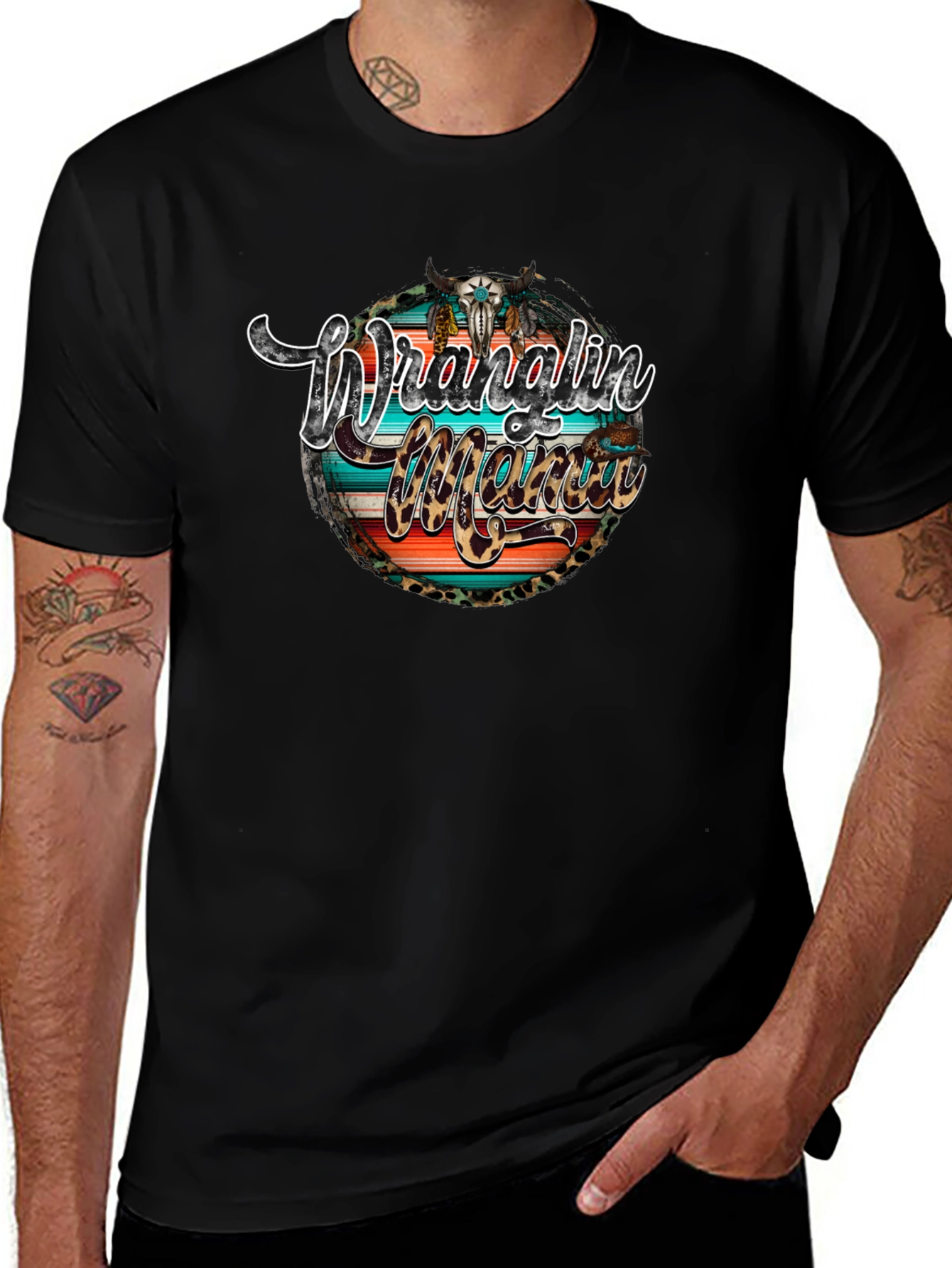 Wranglin Mama Graphic Tee