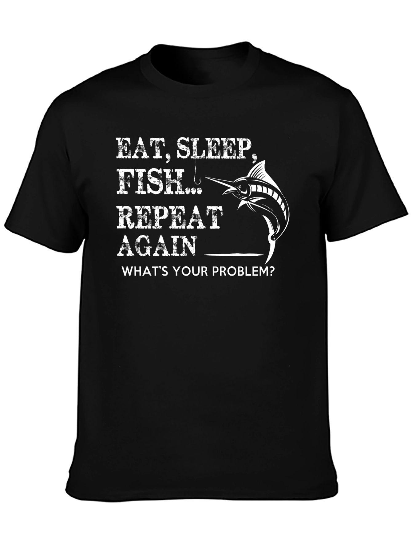 Eat Sleep Fish Repeat T-Shirt