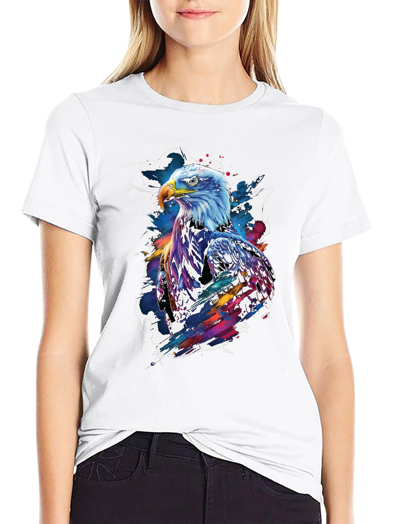 Eagle Graphic Black T-Shirt