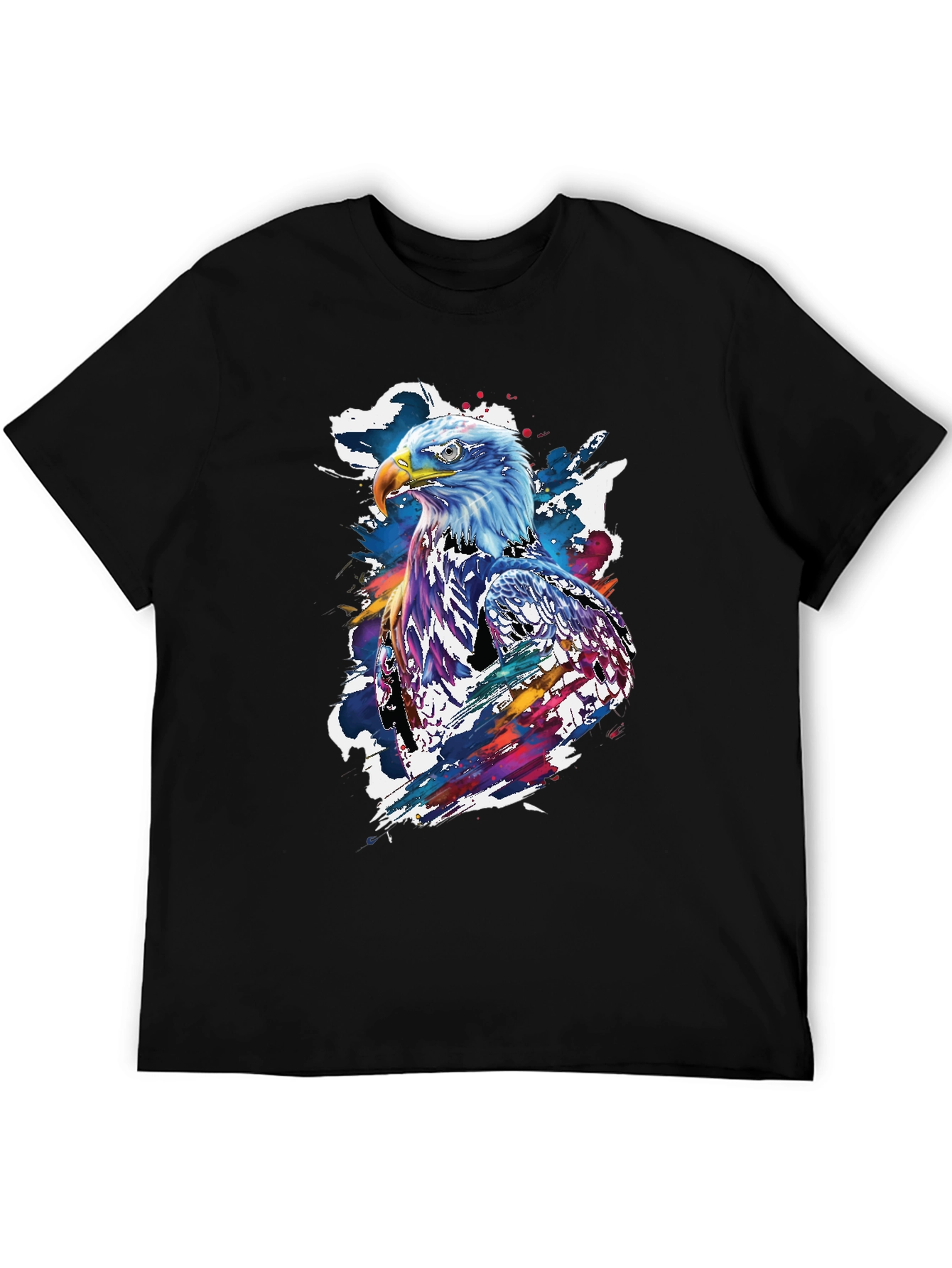 Eagle Graphic Black T-Shirt