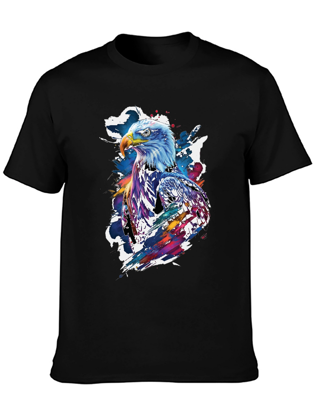 Eagle Graphic Black T-Shirt