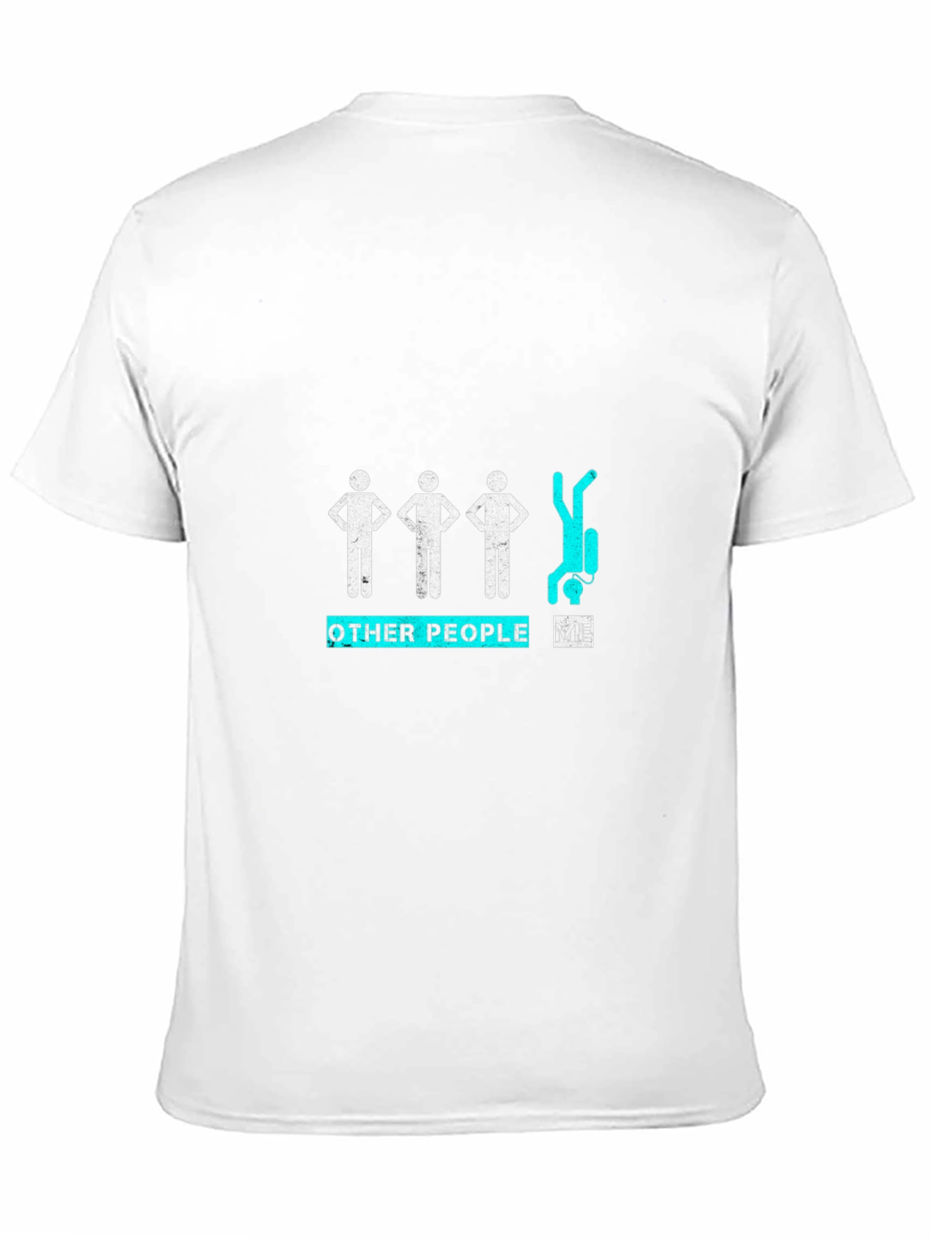 Funny Scuba Diving T-Shirt: Other People vs Me Diver