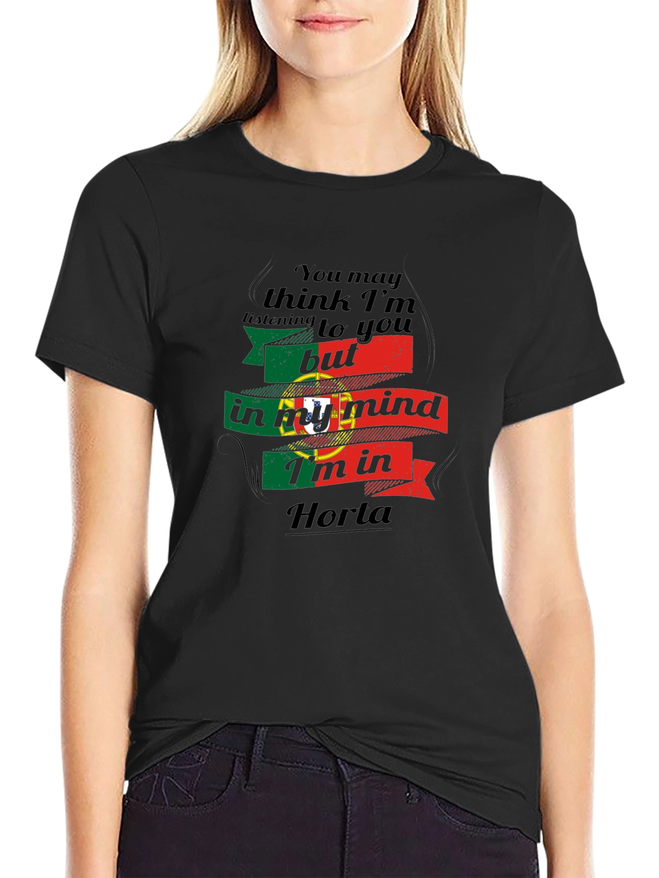 Horta Portugal Mind T-Shirt | Island Vacation Tee