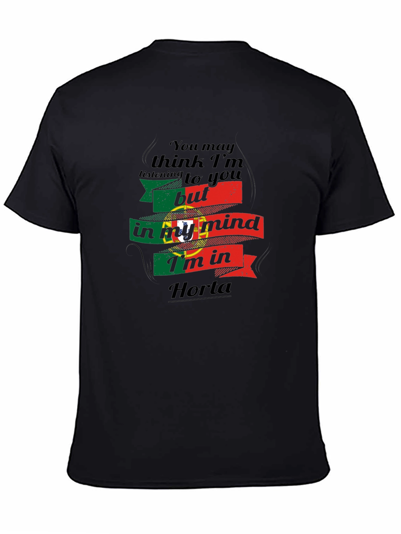 Horta Portugal Mind T-Shirt | Island Vacation Tee