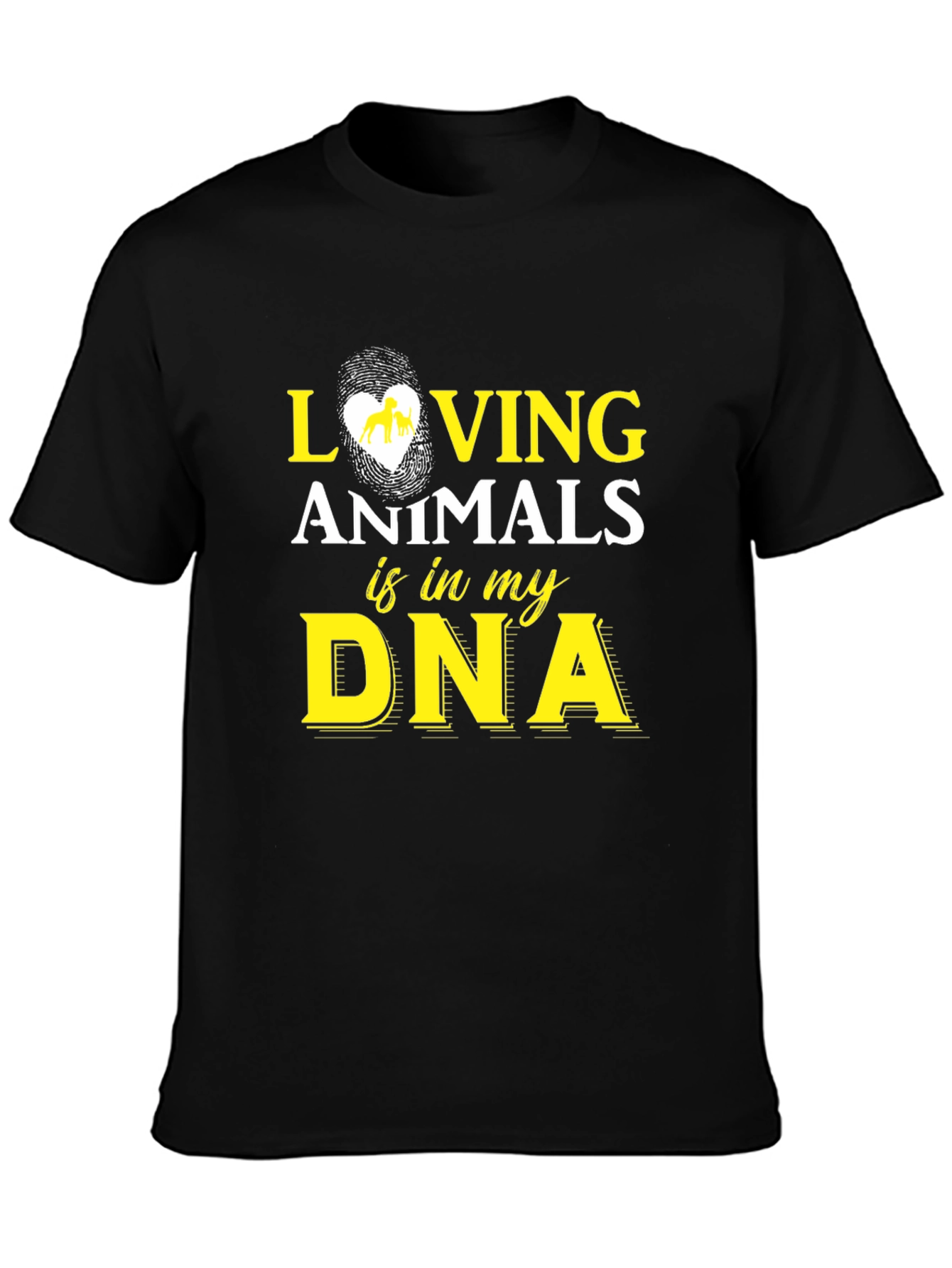Loving Animals DNA Graphic Tee
