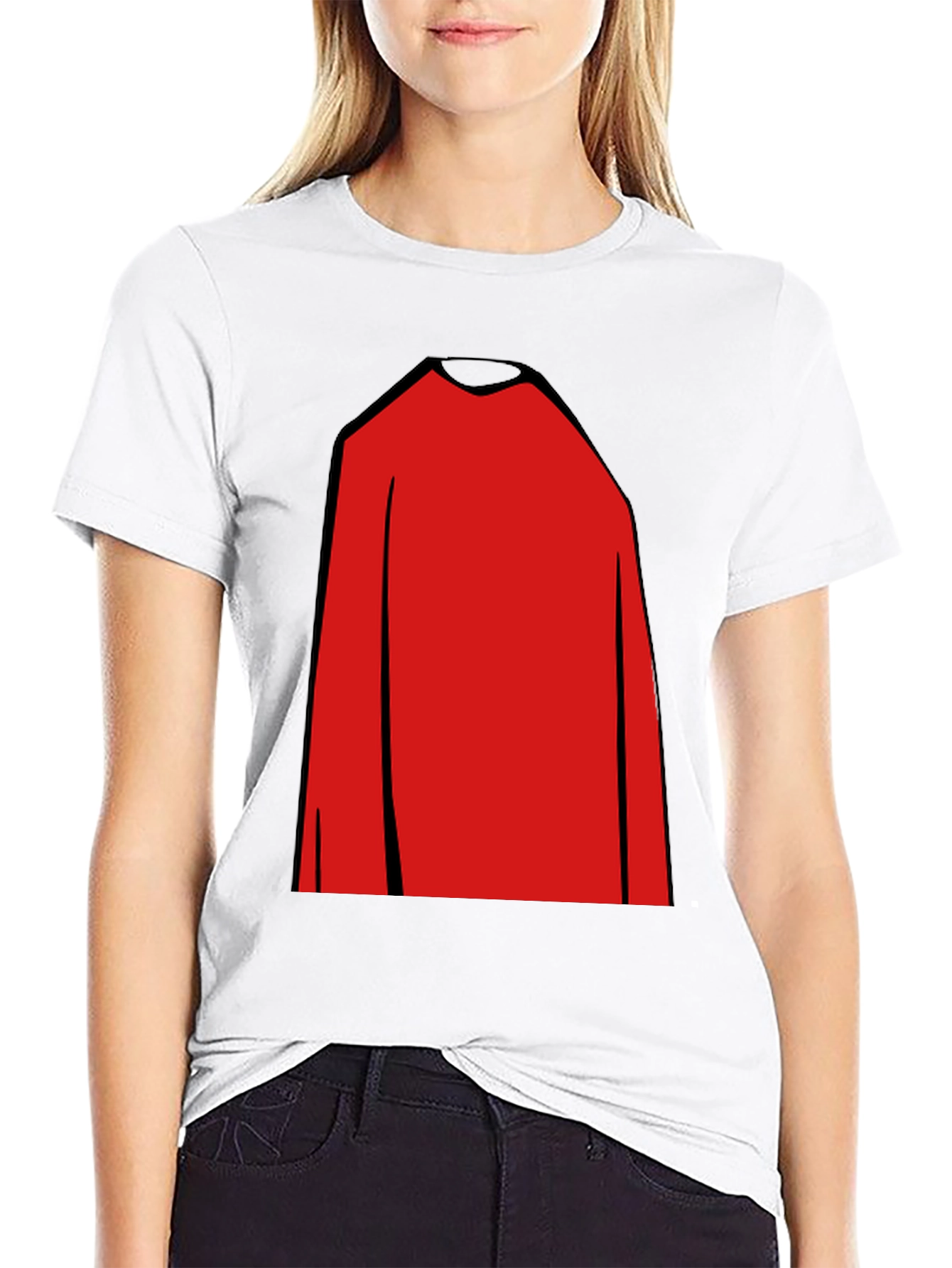 Superhero Cape T-Shirt - Costume Graphic Tee