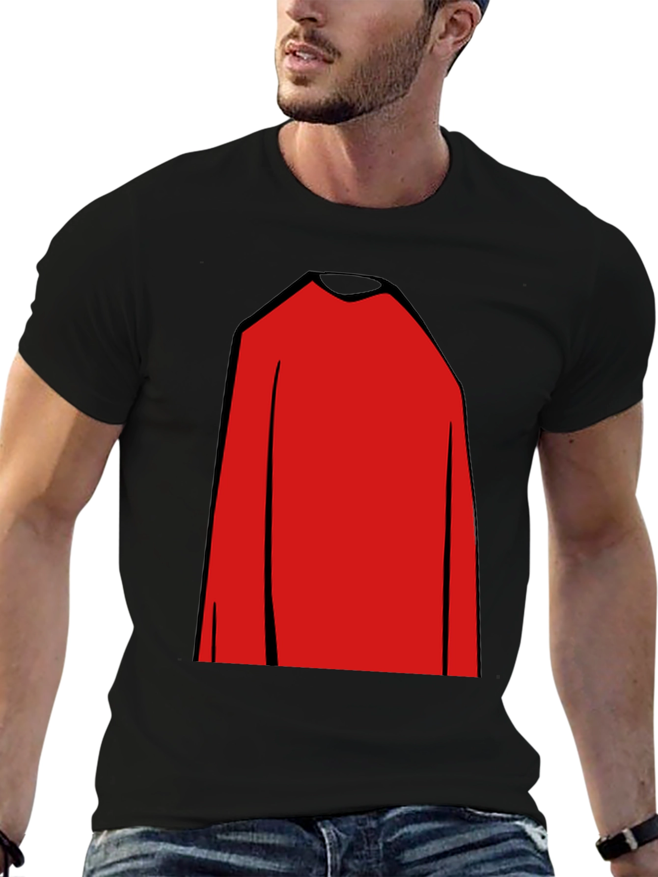 Superhero Cape T-Shirt - Costume Graphic Tee