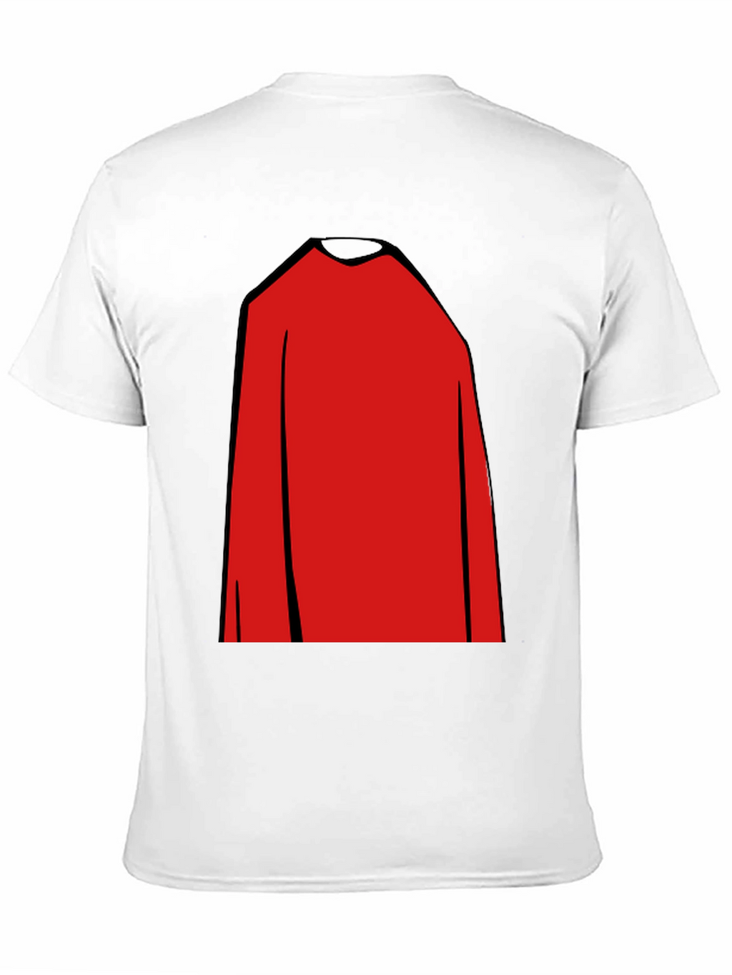 Superhero Cape T-Shirt - Costume Graphic Tee