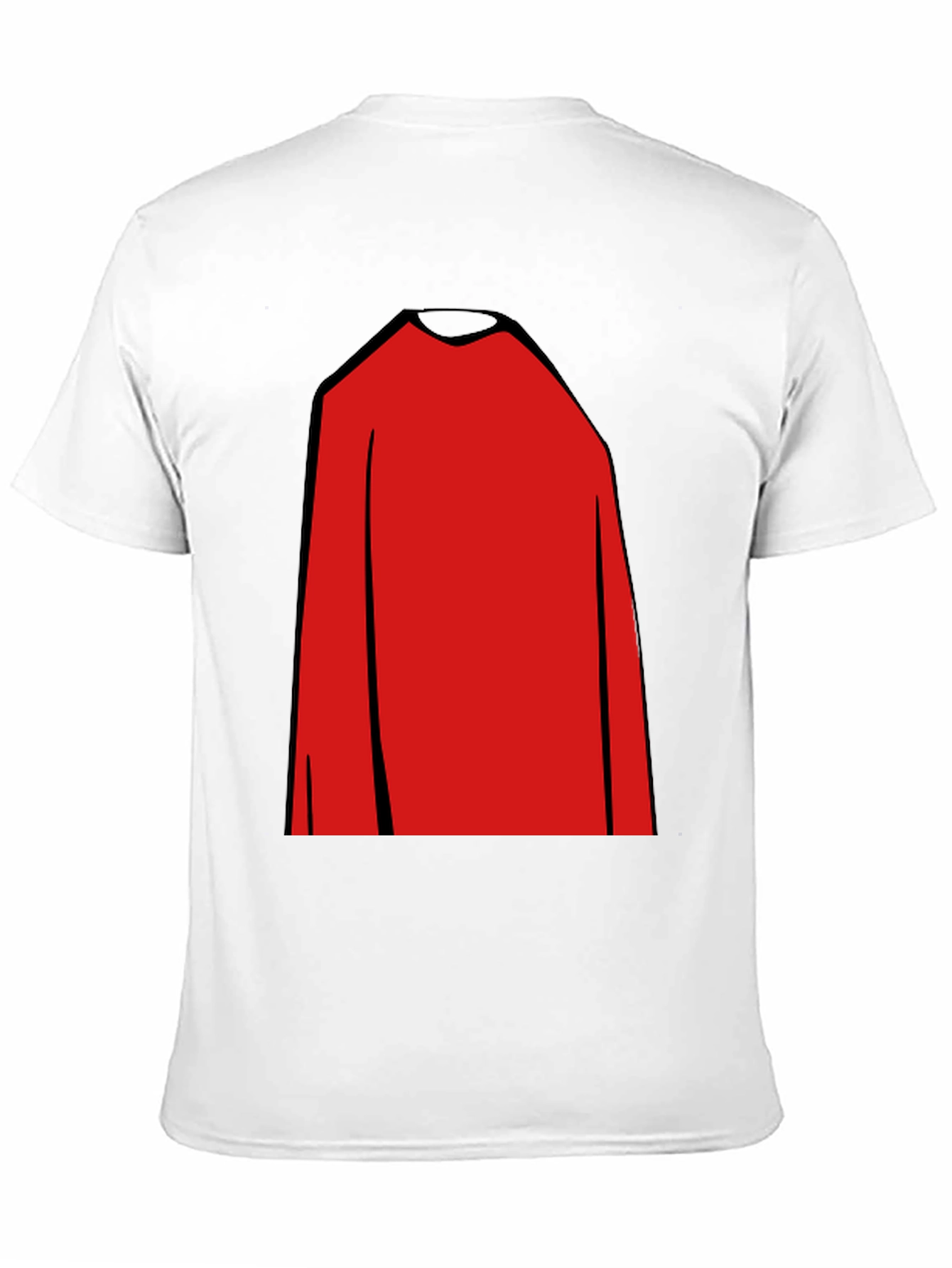 Superhero Cape T-Shirt - Costume Graphic Tee