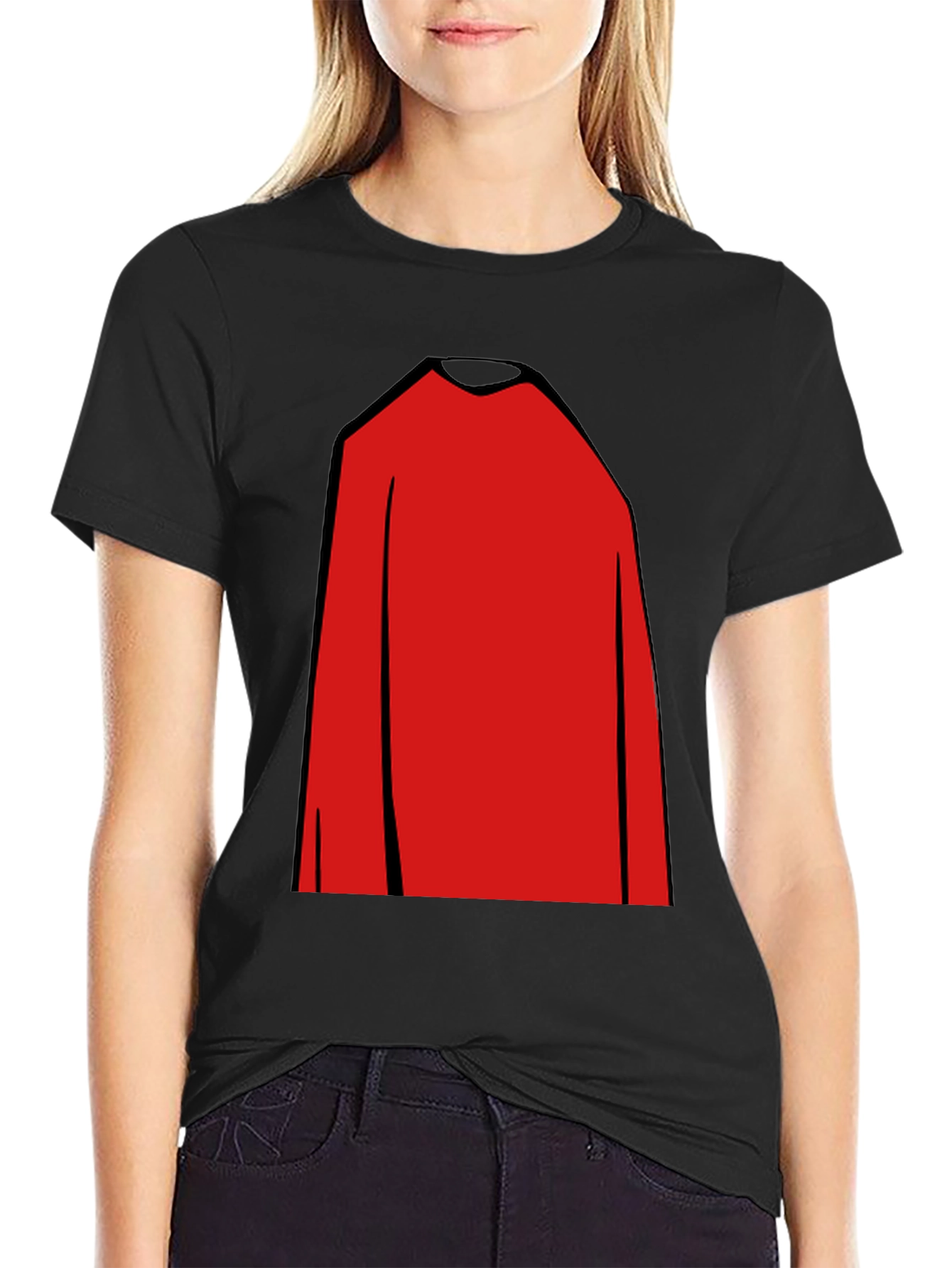 Superhero Cape T-Shirt - Costume Graphic Tee
