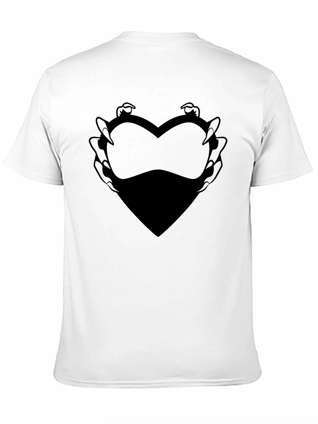 Monster Heart Claw Graphic T-Shirt