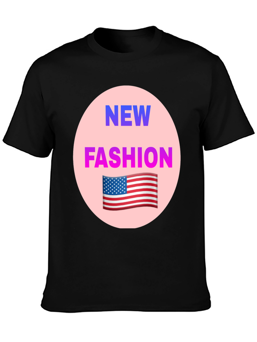 Trendy New Fashion USA Flag Graphic Tee