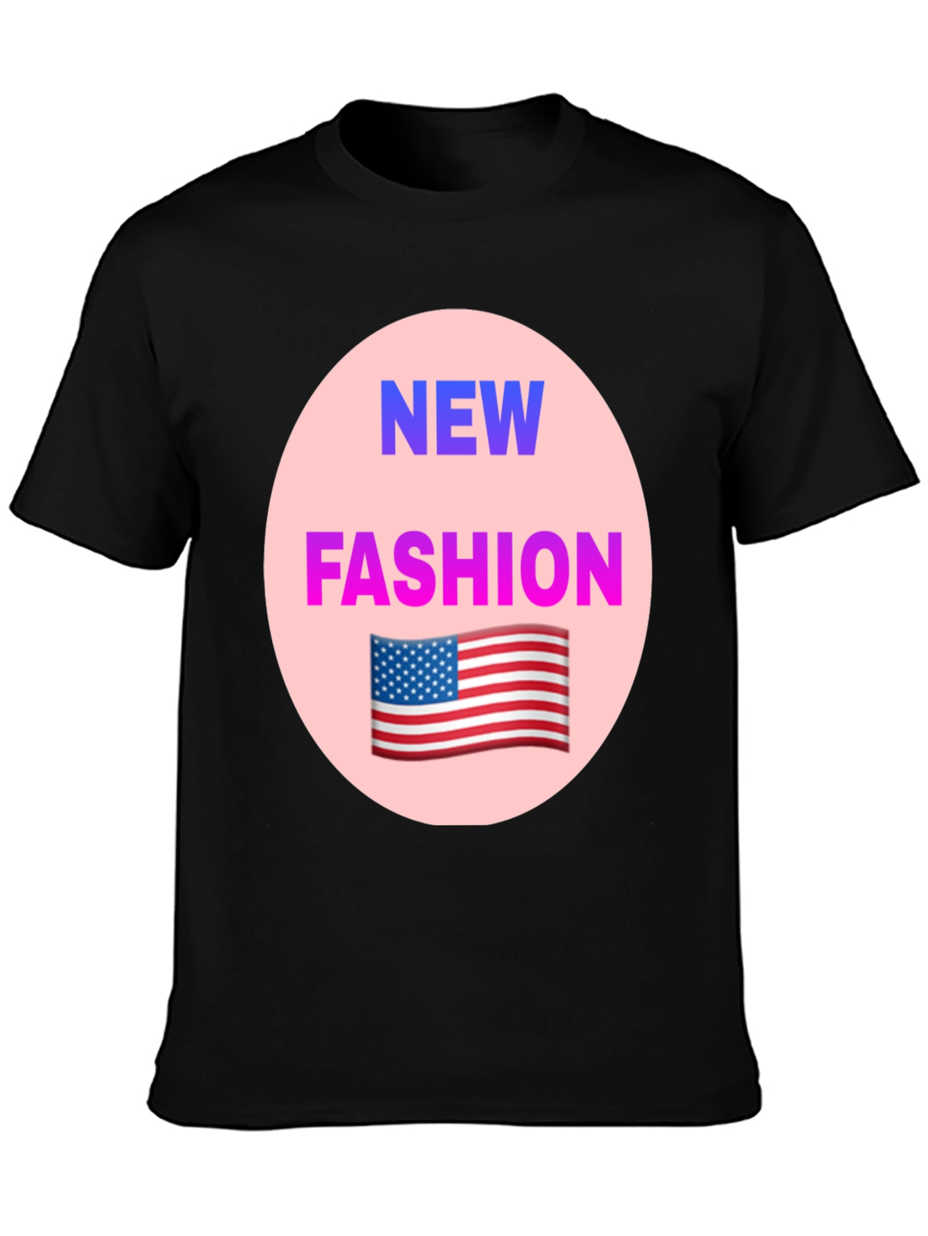 Trendy New Fashion USA Flag Graphic Tee