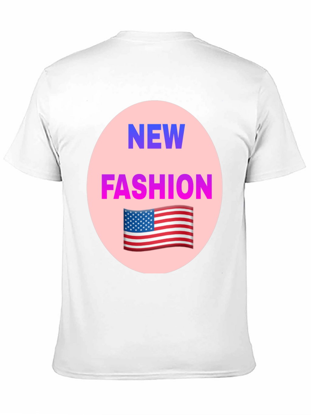 Trendy New Fashion USA Flag Graphic Tee