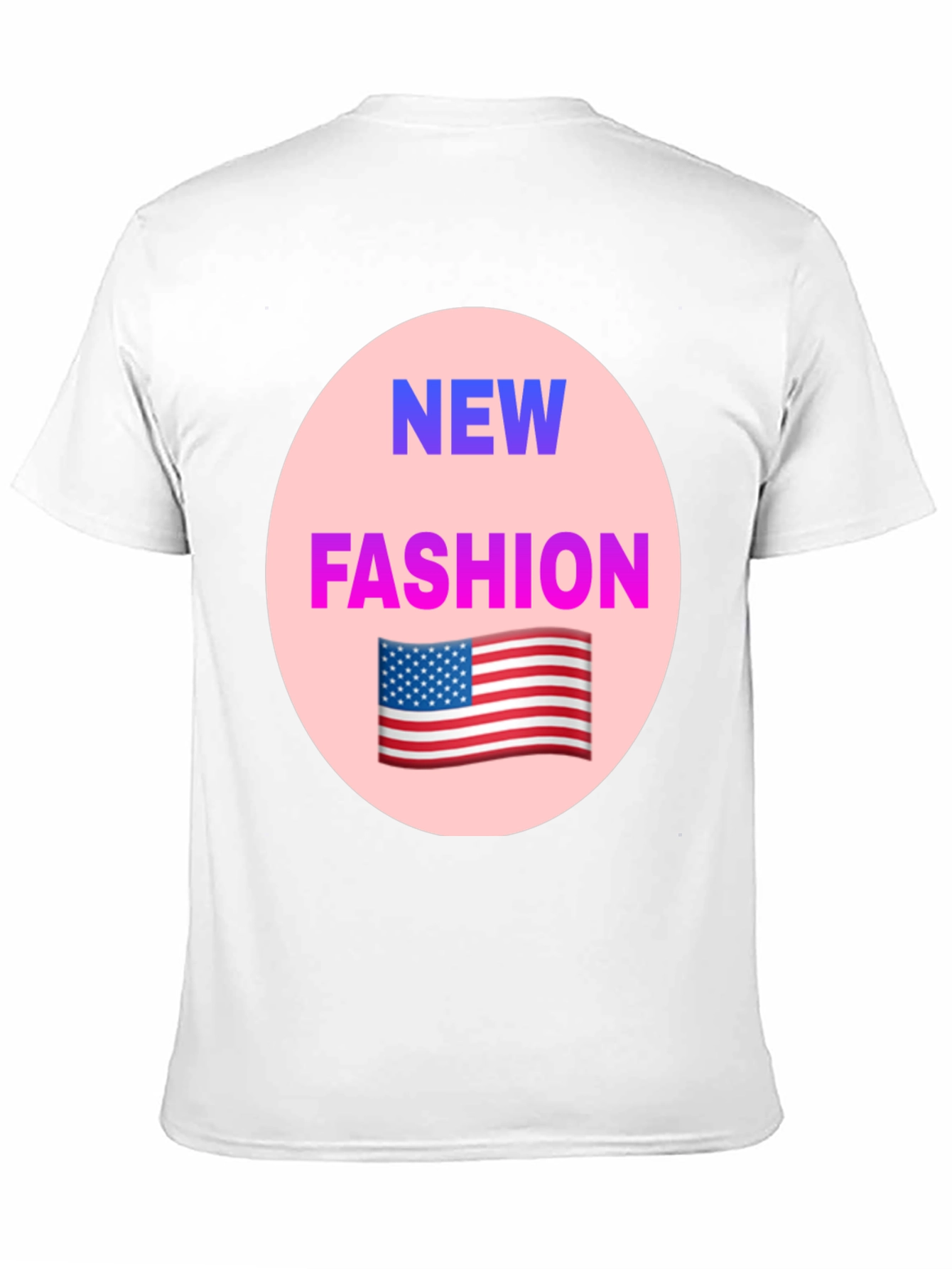 Trendy New Fashion USA Flag Graphic Tee