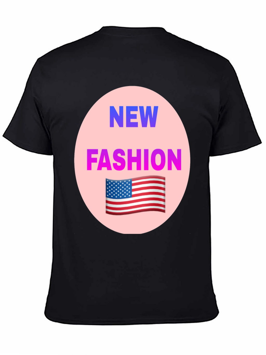 Trendy New Fashion USA Flag Graphic Tee