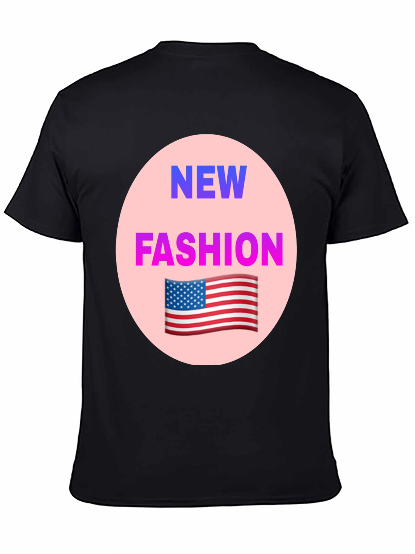 Trendy New Fashion USA Flag Graphic Tee