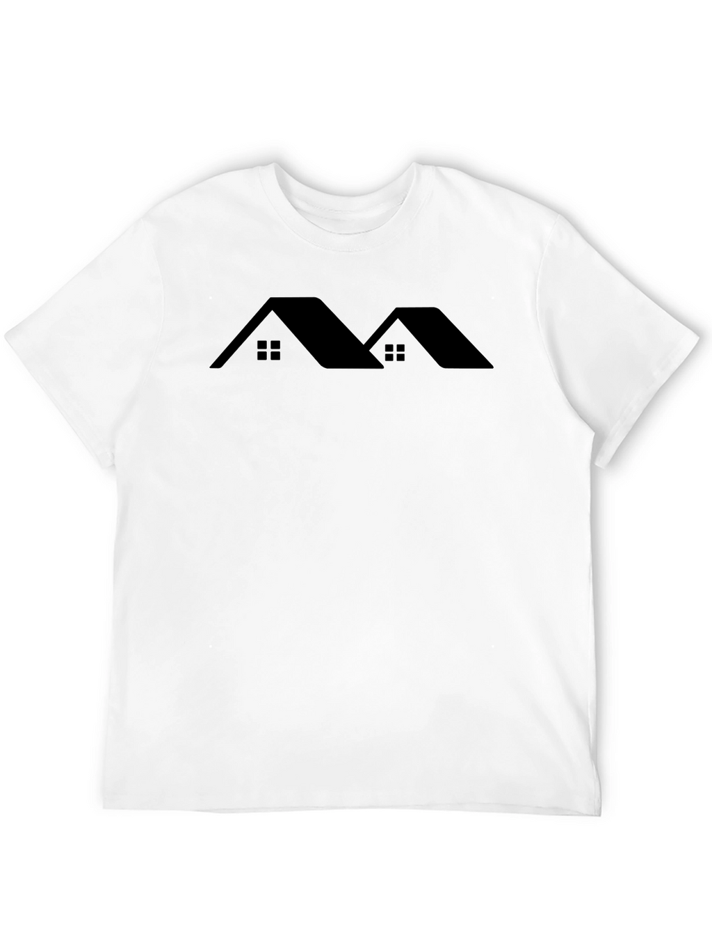 Modern Black House Graphic Tee