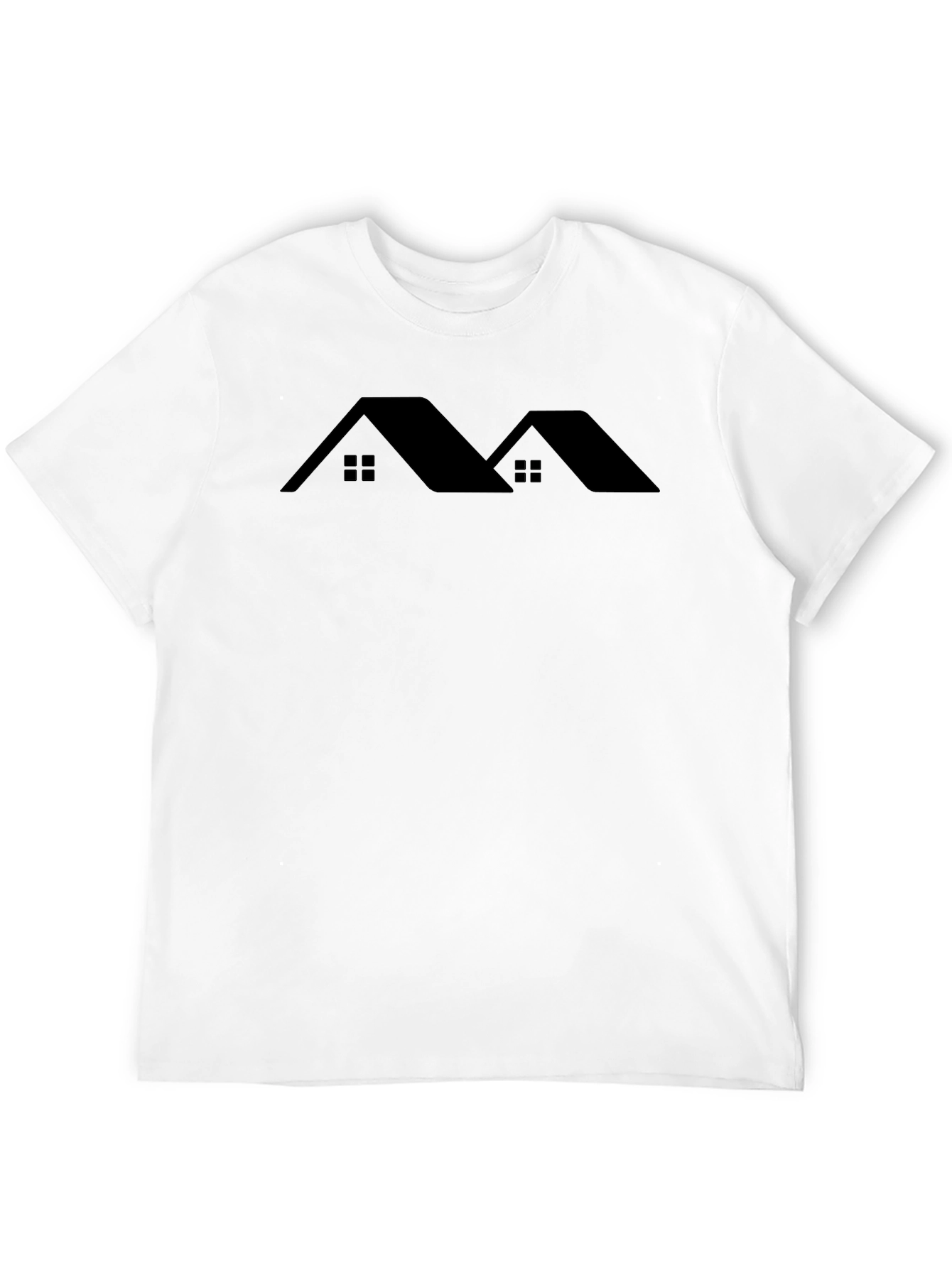 Modern Black House Graphic Tee