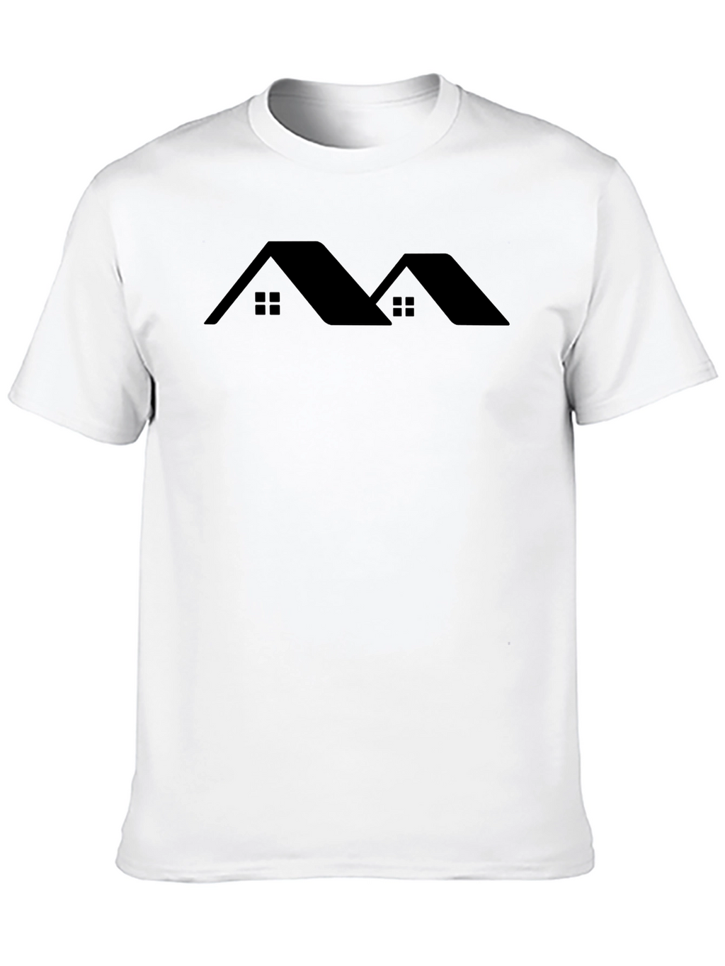 Modern Black House Graphic Tee