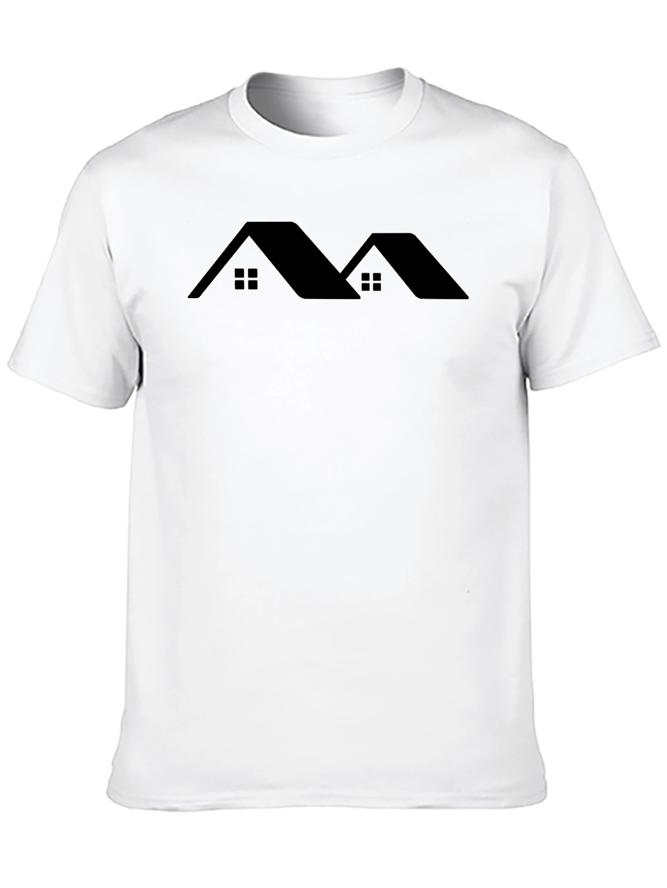 Modern Black House Graphic Tee