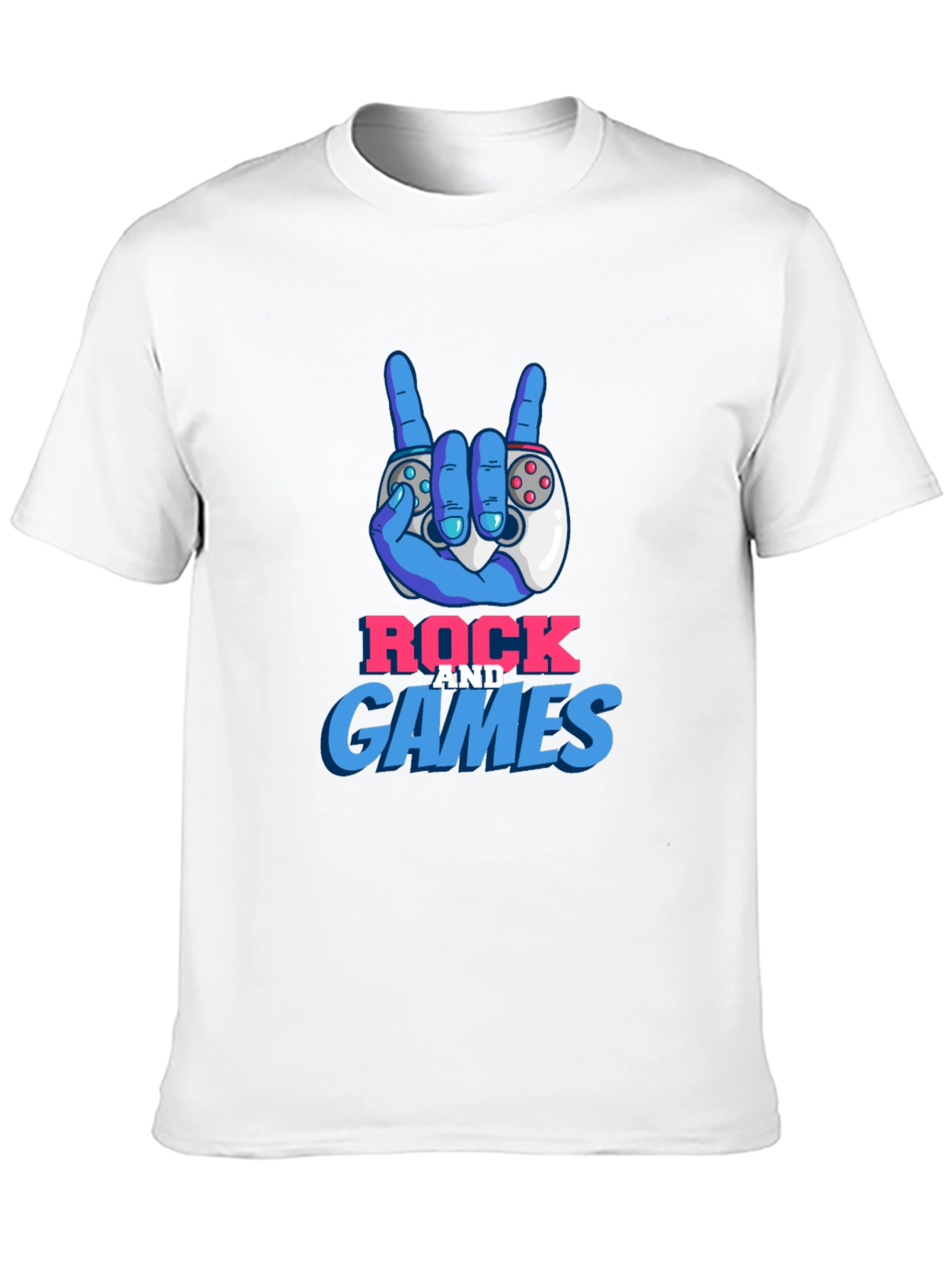 Rock and Games Graphic T-Shirt