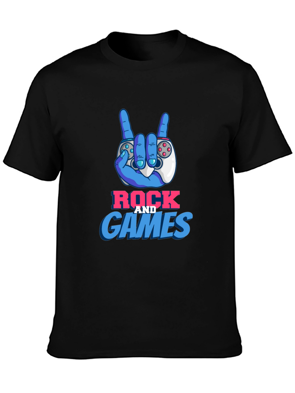 Rock and Games Graphic T-Shirt