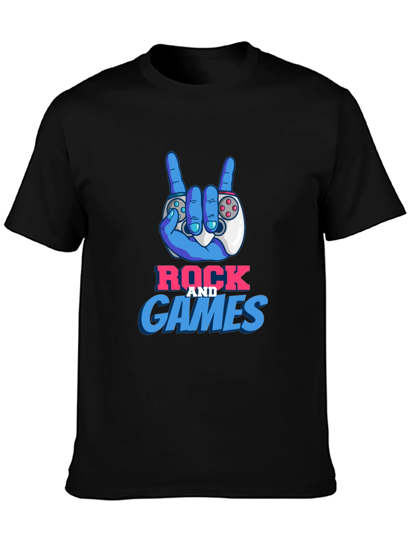 Rock and Games Graphic T-Shirt