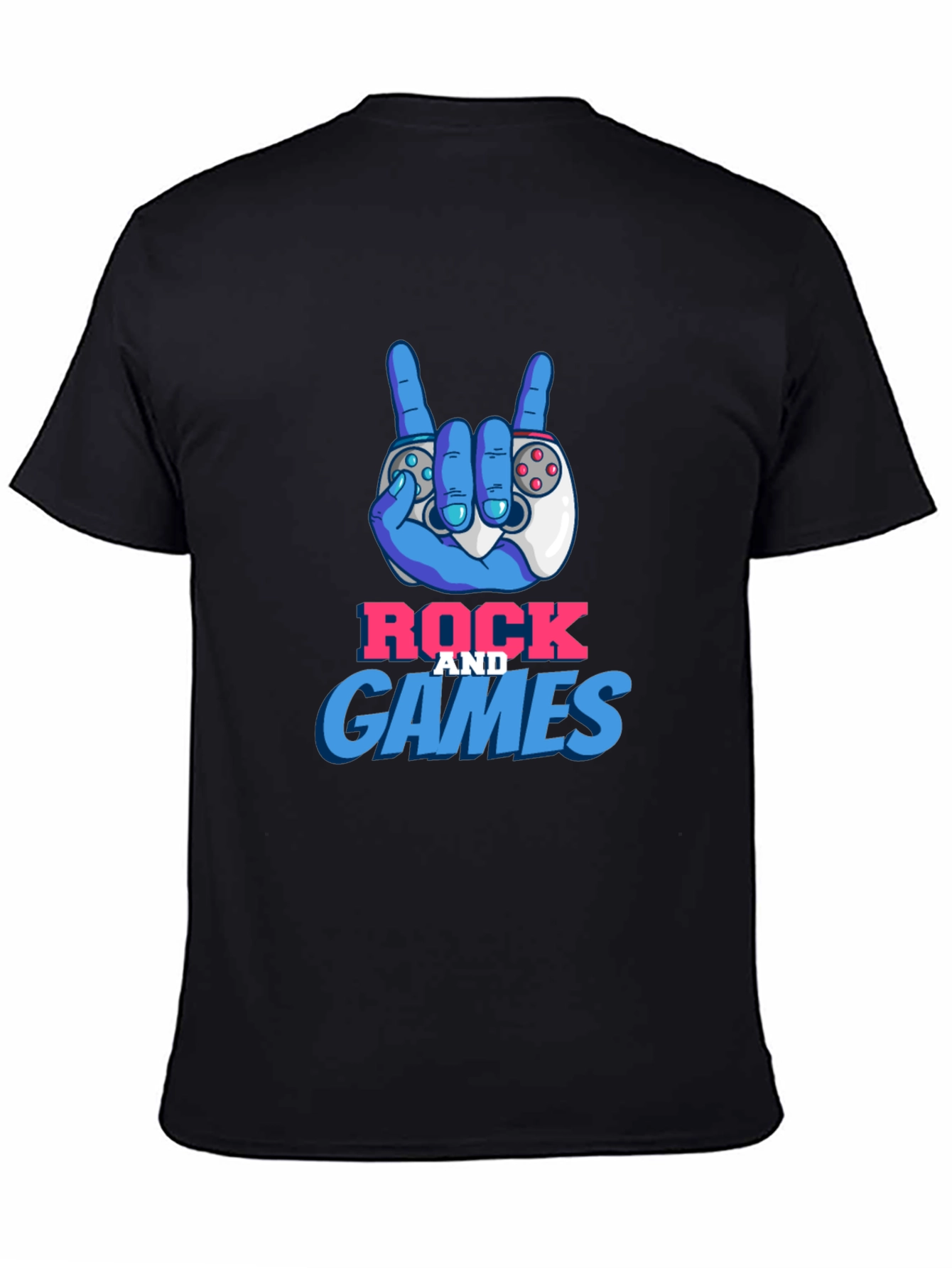 Rock and Games Graphic T-Shirt