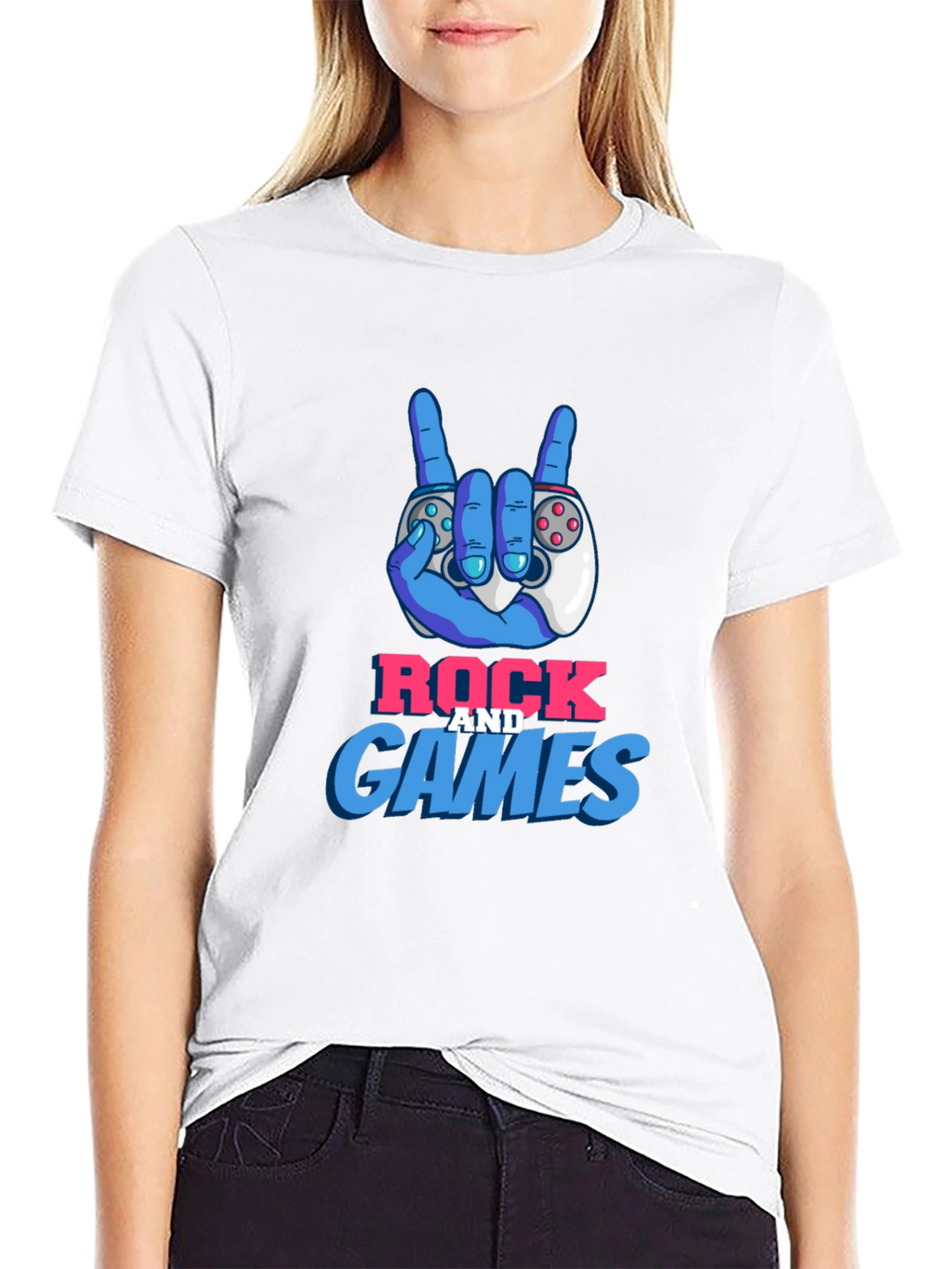 Rock and Games Graphic T-Shirt