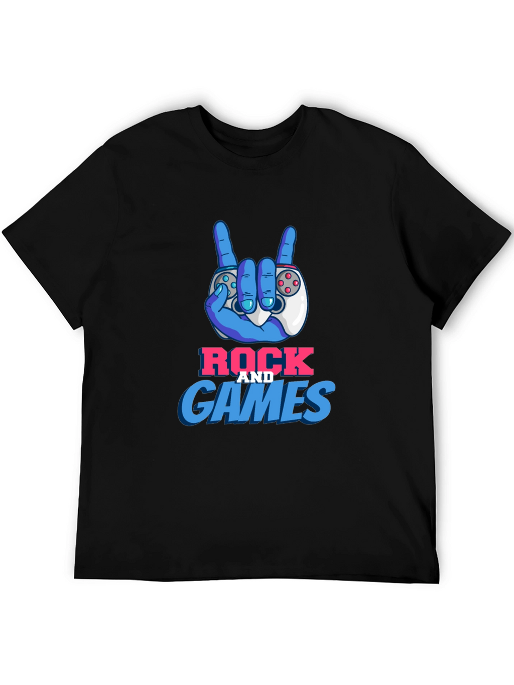 Rock and Games Graphic T-Shirt
