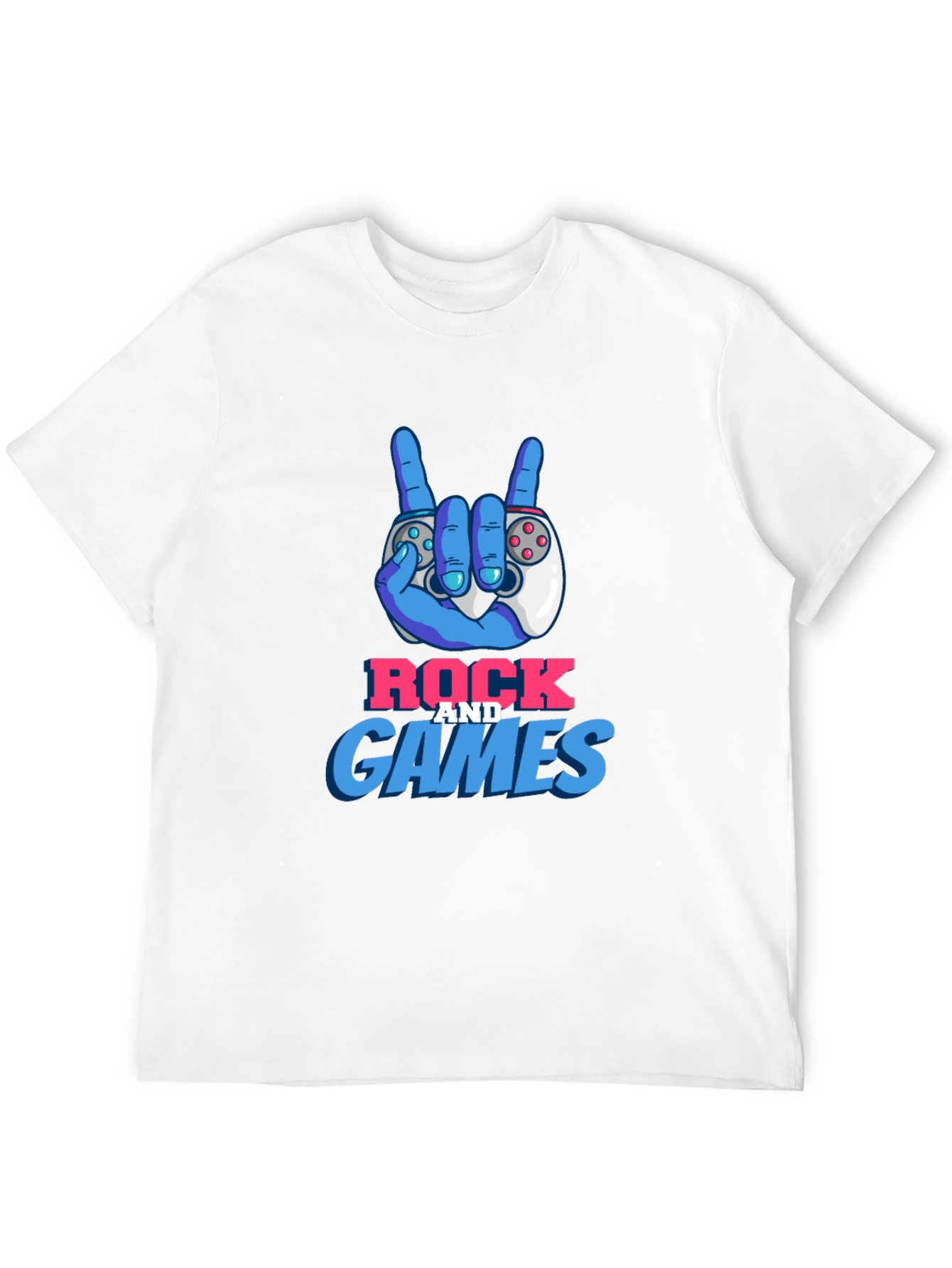 Rock and Games Graphic T-Shirt