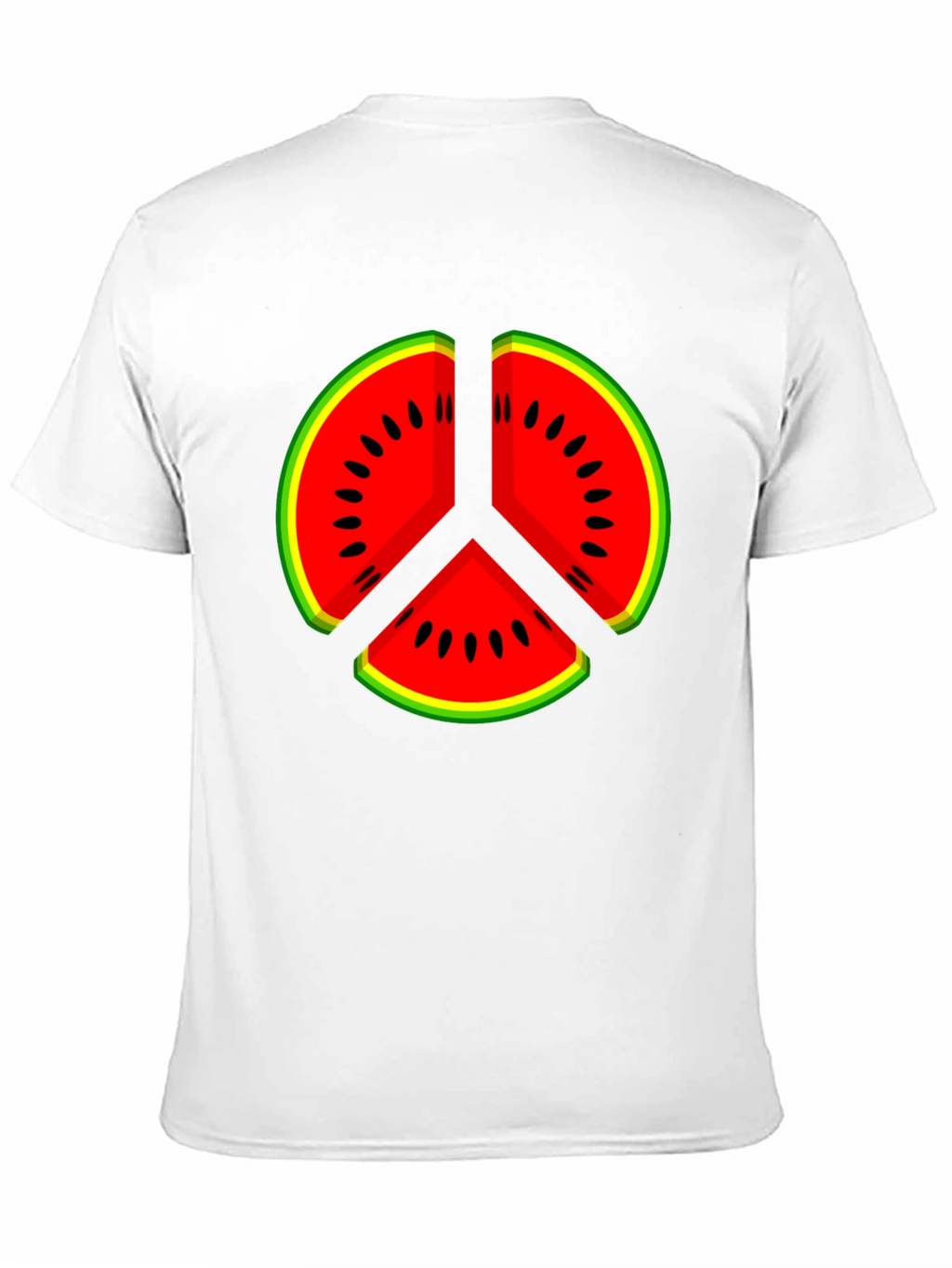 Watermelon Peace Sign Graphic Tee