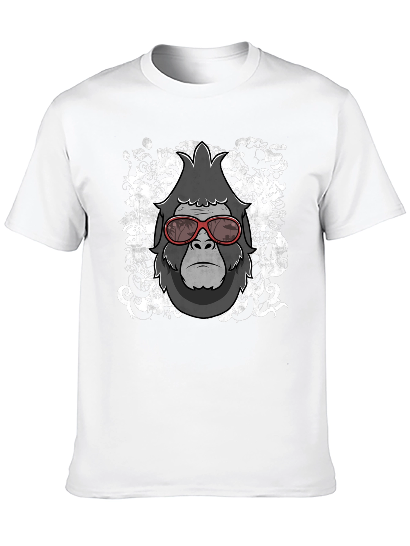 Cool Gorilla Graphic Tee - Stylish Mens Black T-Shirt