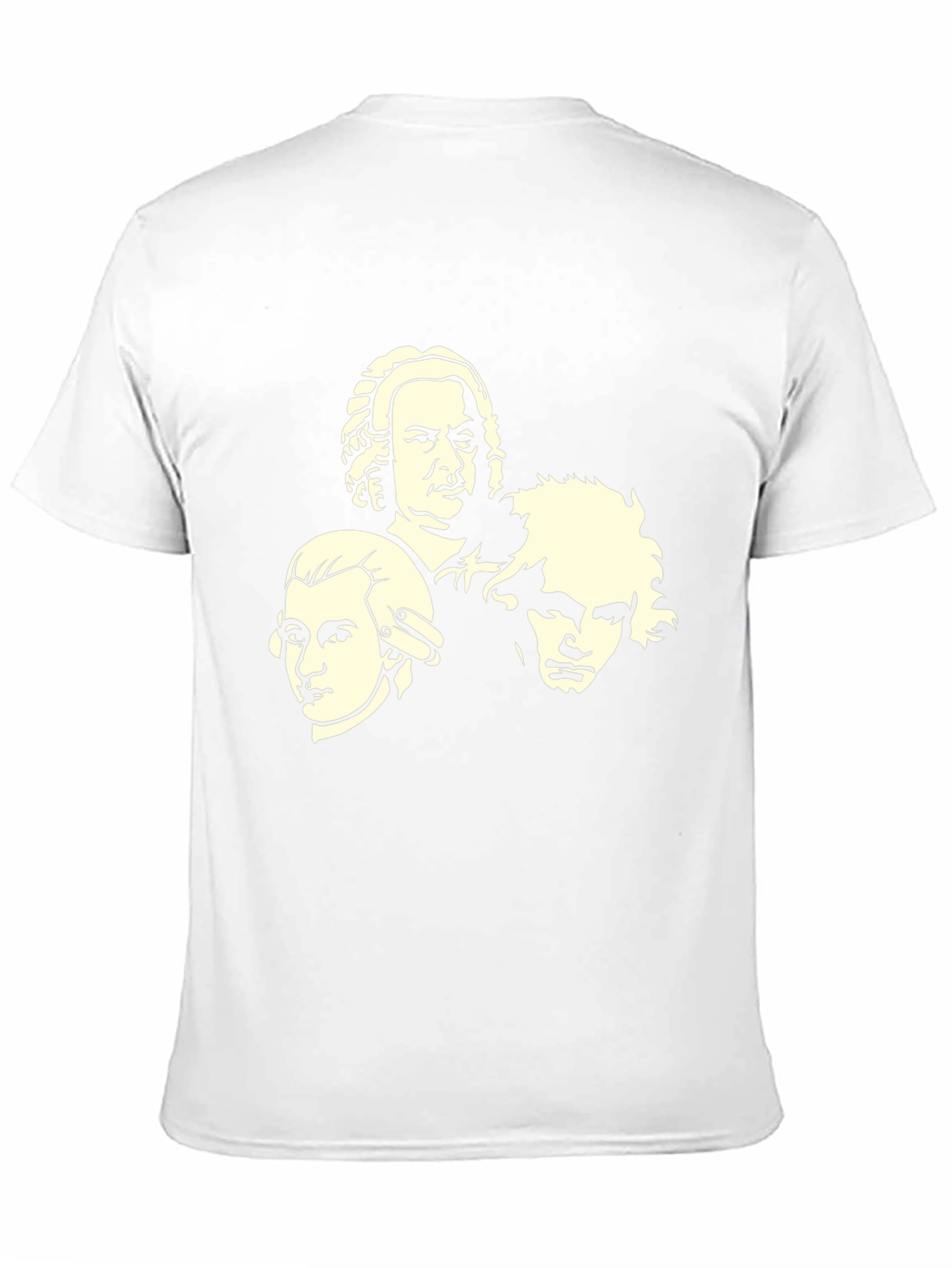 Classical Composers Graphic Tee - Black
