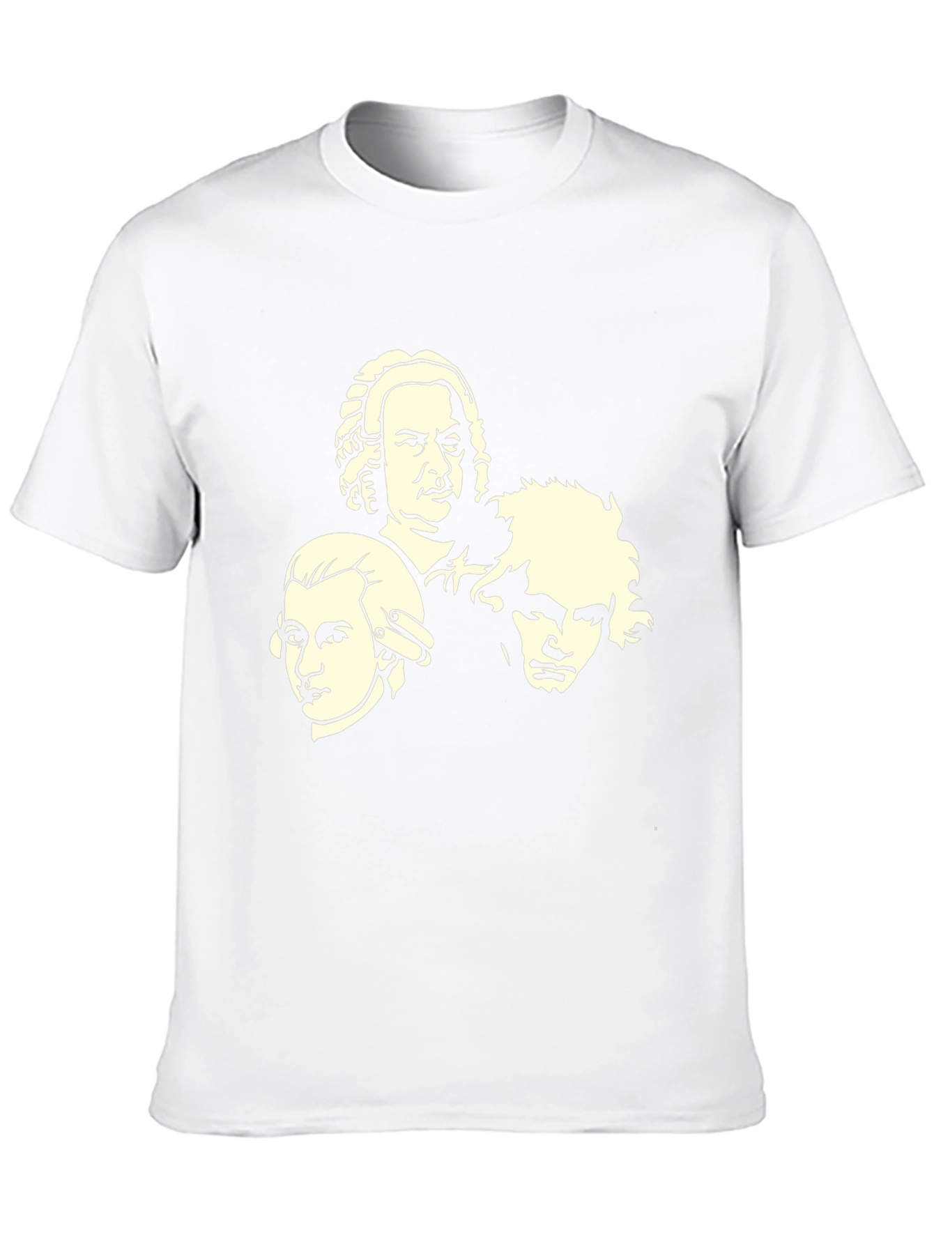 Classical Composers Graphic Tee - Black