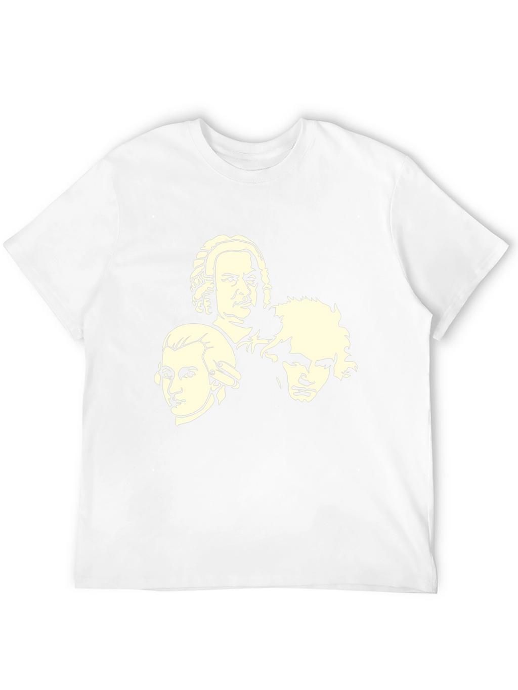 Classical Composers Graphic Tee - Black