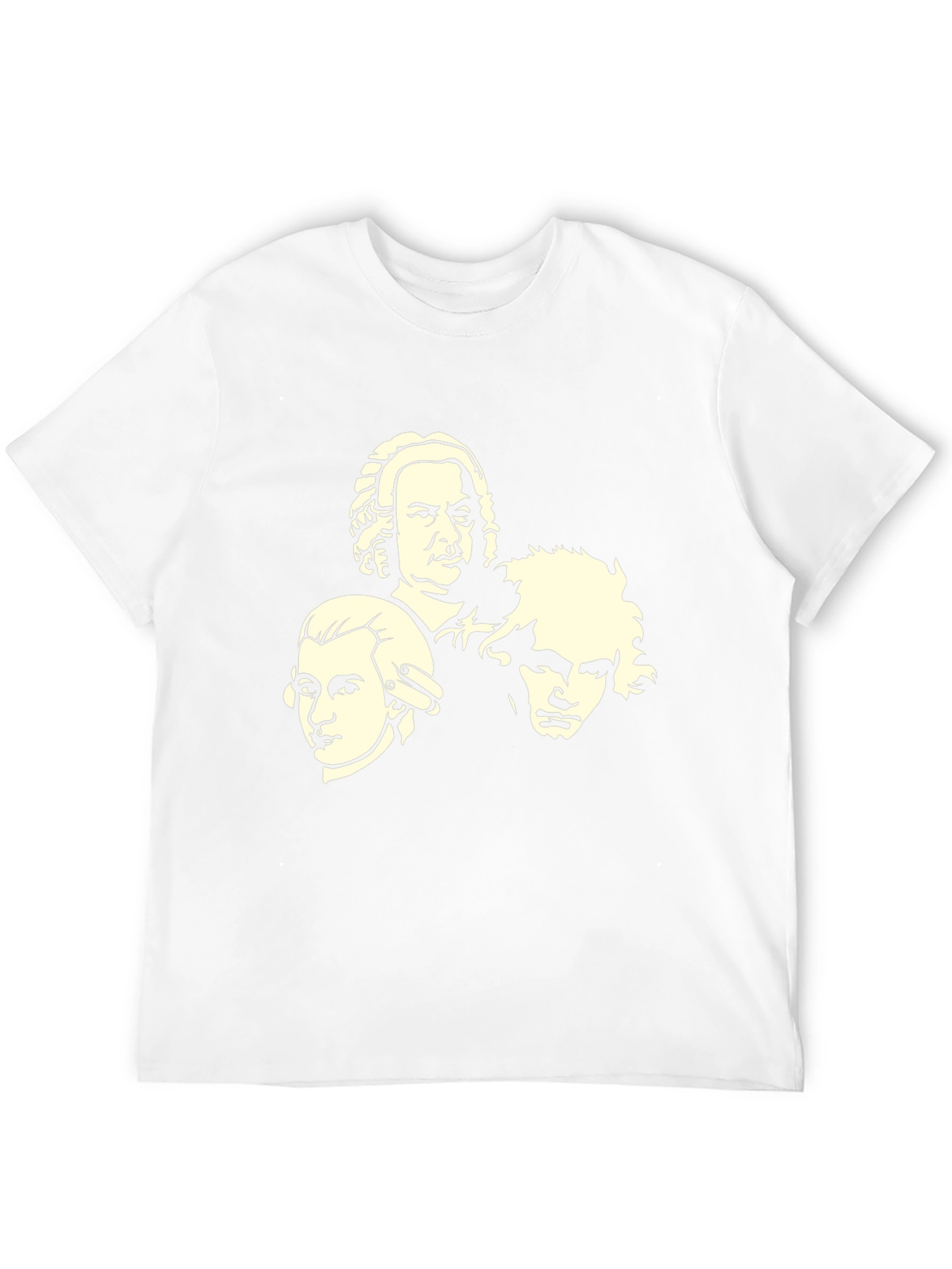 Classical Composers Graphic Tee - Black