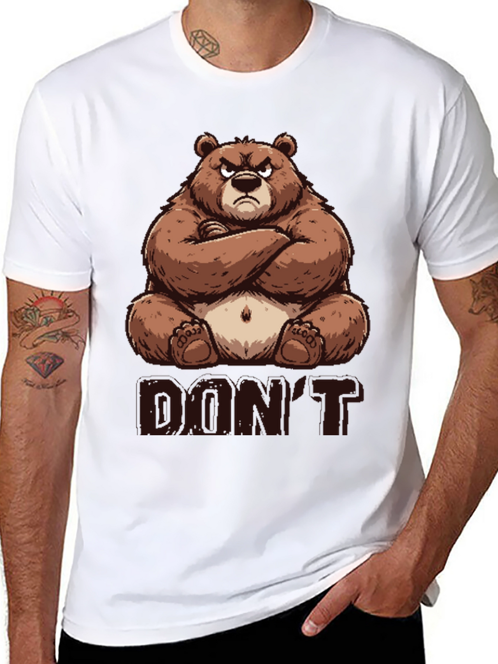 Dont Poke the Bear Graphic Tee