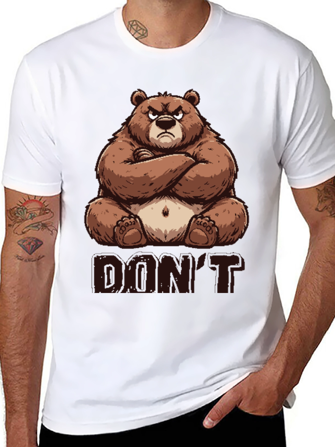 Dont Poke the Bear Graphic Tee