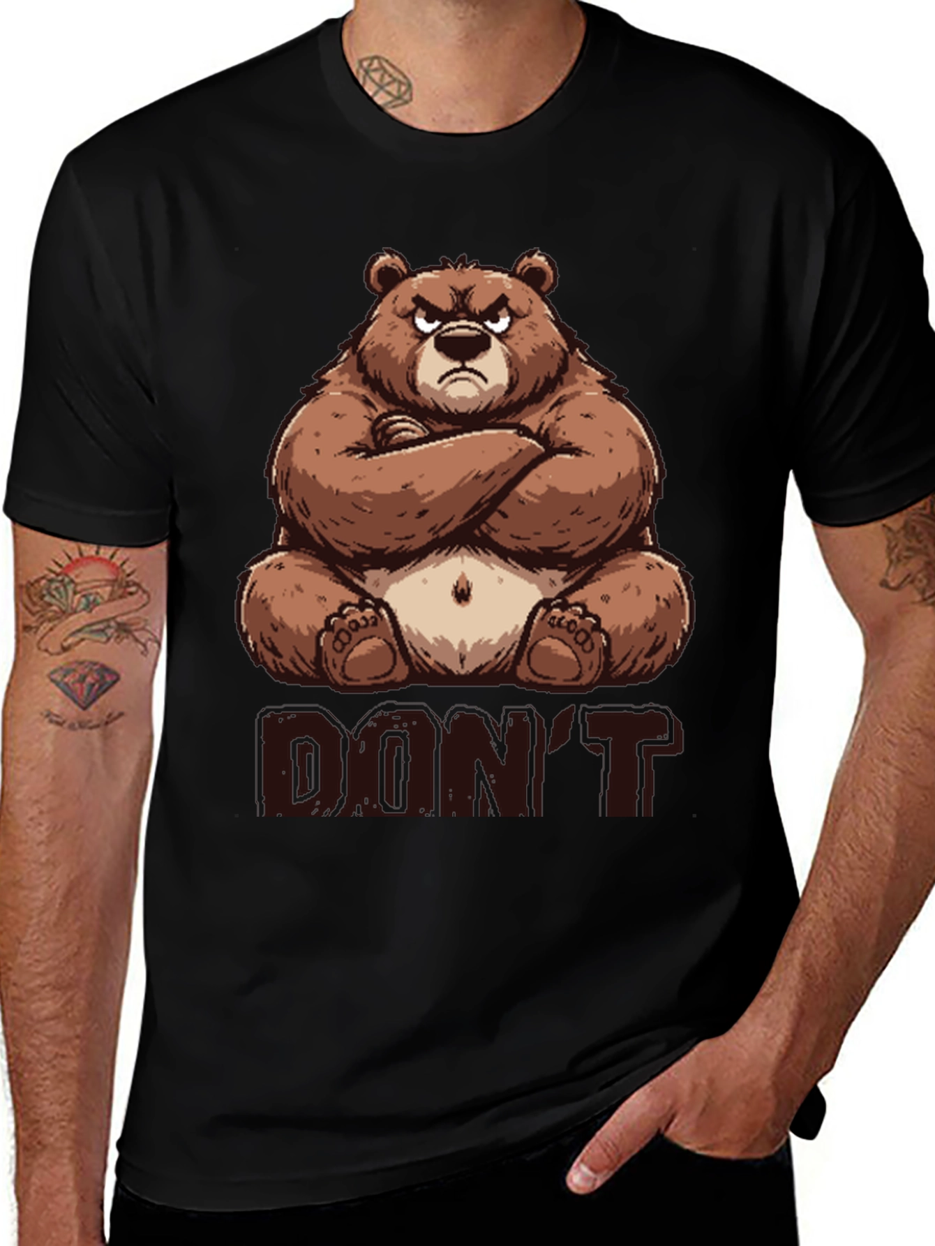 Dont Poke the Bear Graphic Tee