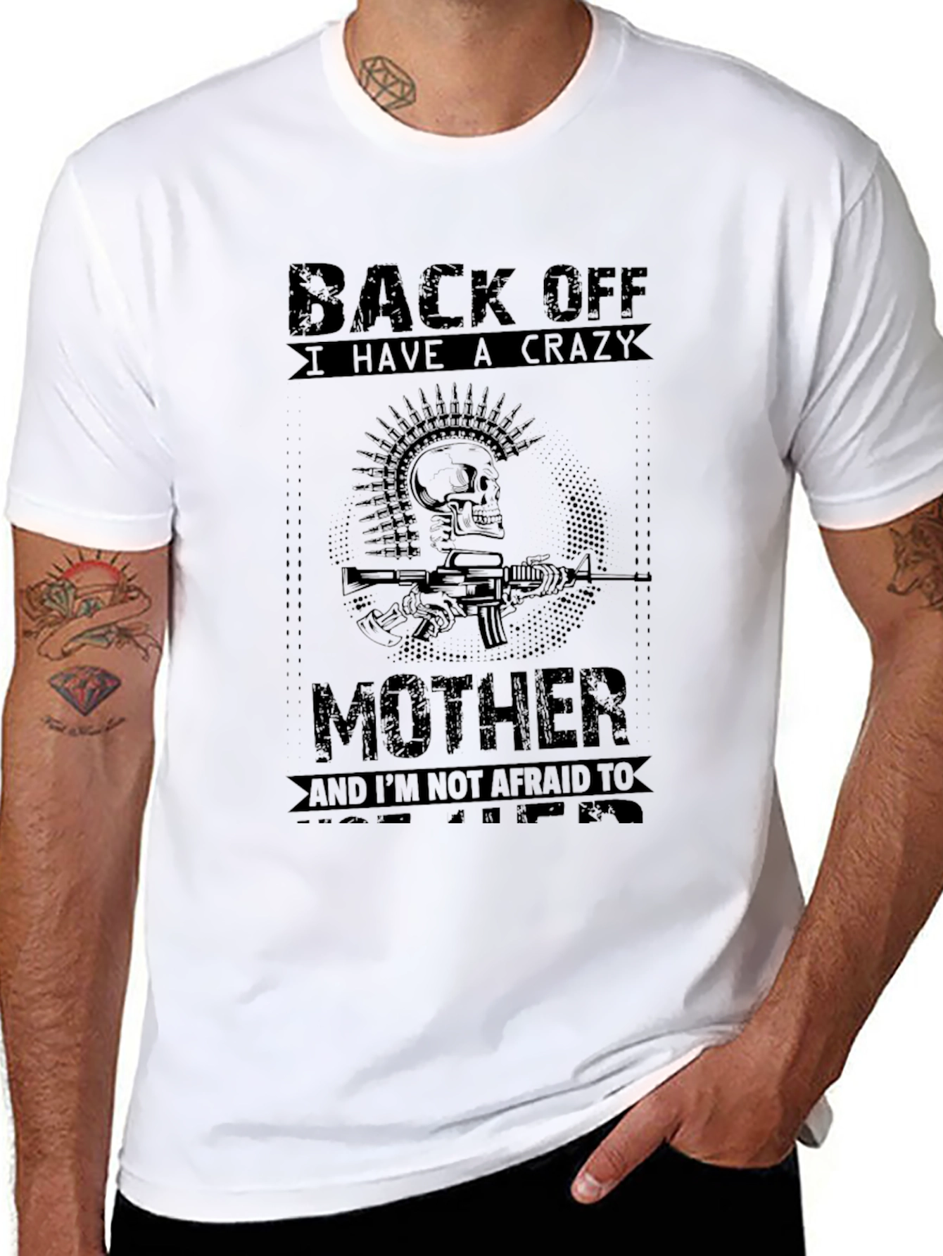 Crazy Mother T-Shirt - Graphic Tee