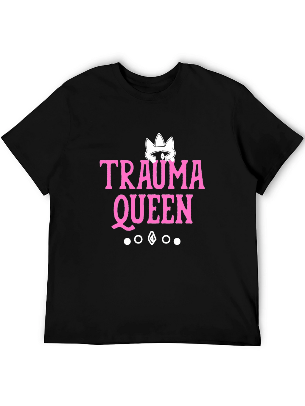Trauma Queen Graphic Tee - Black