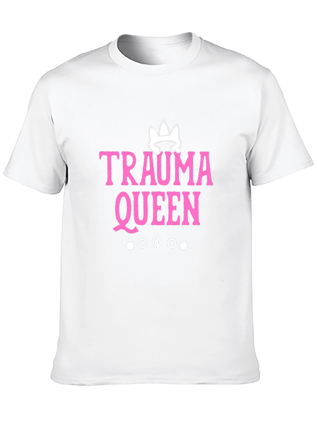 Trauma Queen Graphic Tee - Black