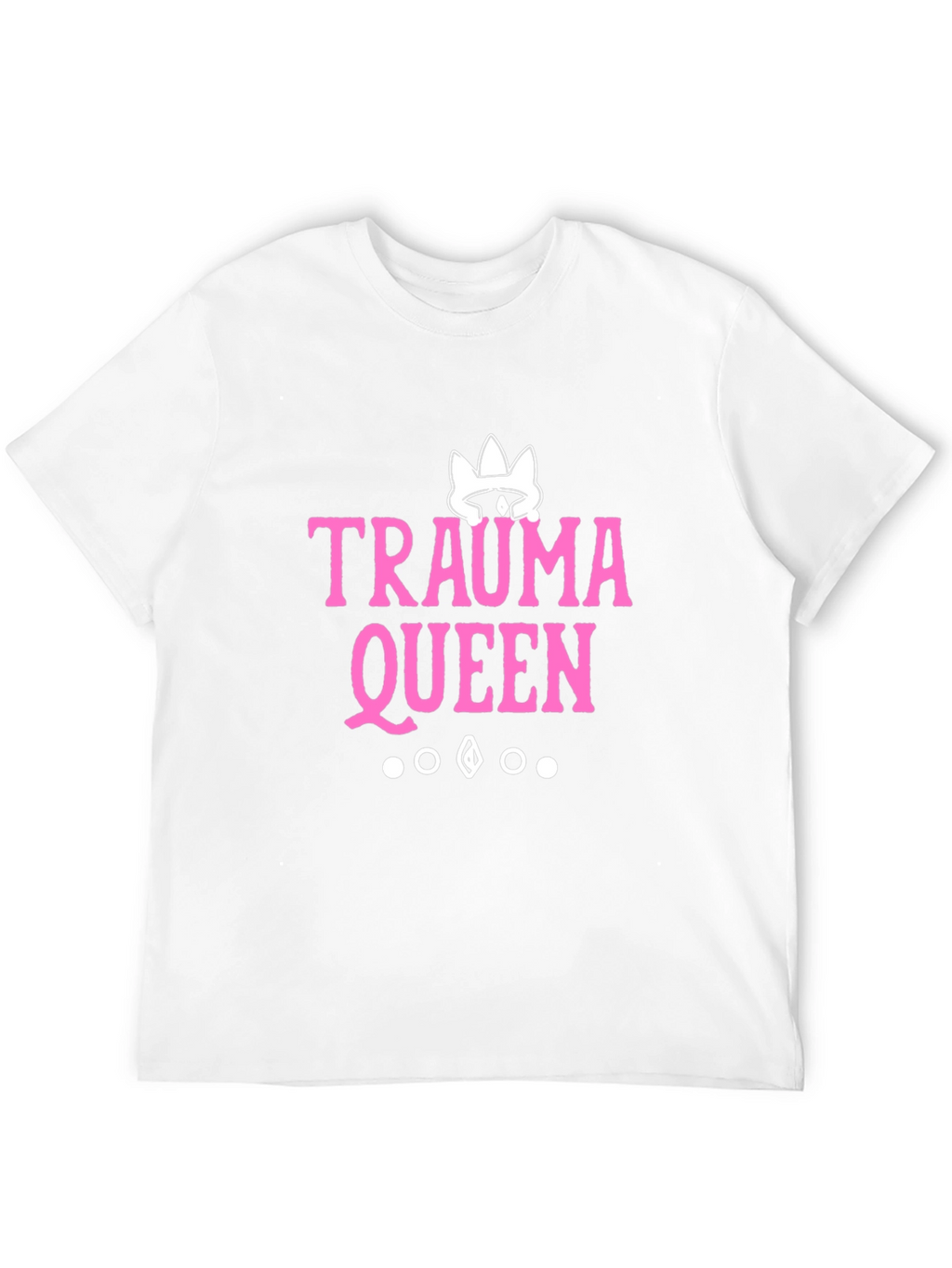 Trauma Queen Graphic Tee - Black