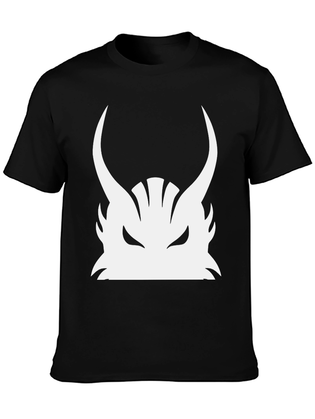 Horned Beast Graphic Tee - Black