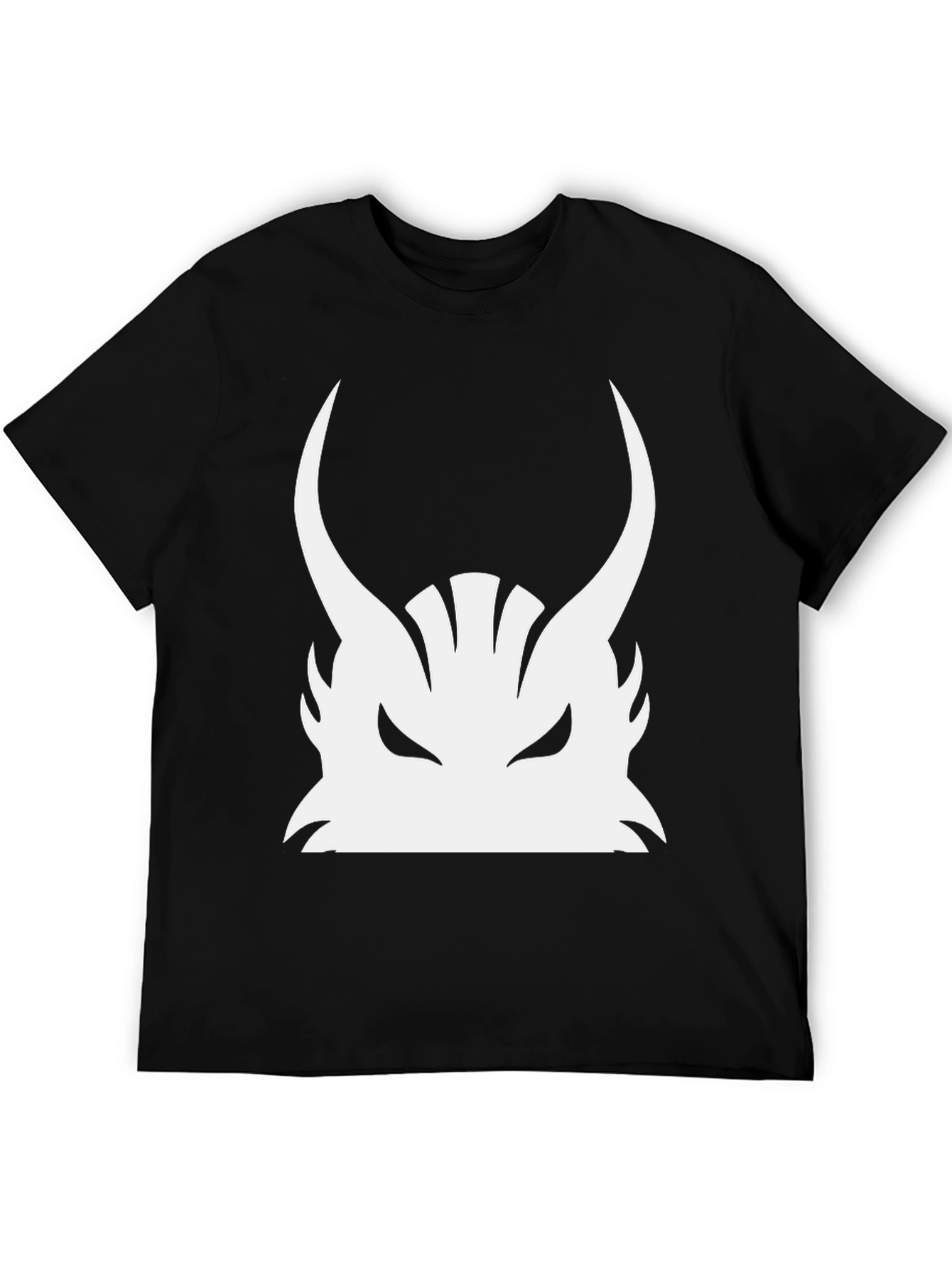 Horned Beast Graphic Tee - Black