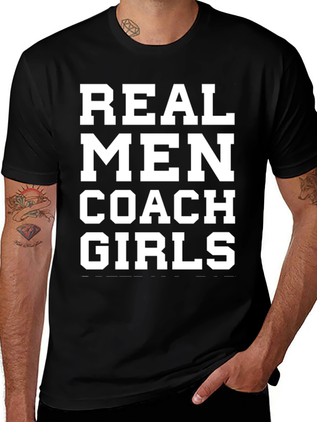 Real Men Coach Girls T-Shirt